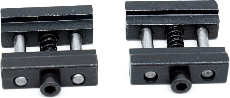 LLDSIMEX 2PCS Set Steel Milling Machine Vise Quick Clamp Work Stop - Image 5
